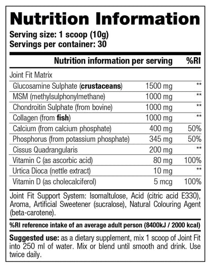 COLLAGEN JOINT FIT | 300gr Nutricore Nutrition®