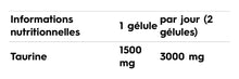 Olimp Taurine Mega Caps® 1500 - 120 Gélules Nutricore Nutrition®