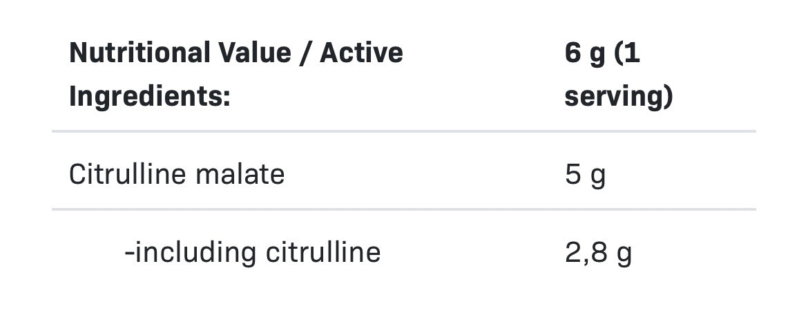 CITRULLINE ALLNUTRITION 200g Nutricore Nutrition®