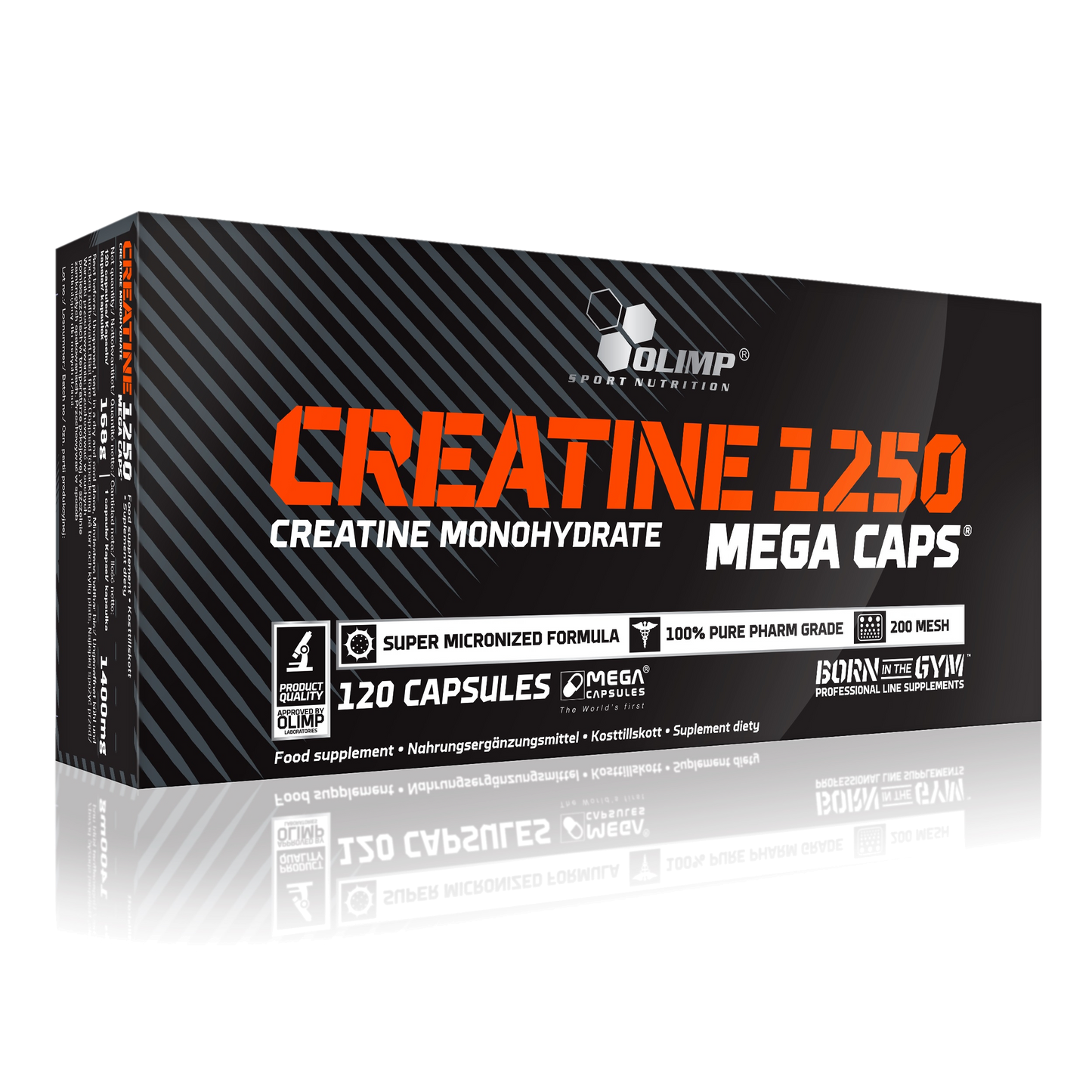 Creatine Mega Caps | 120 Caps Nutricore Nutrition®