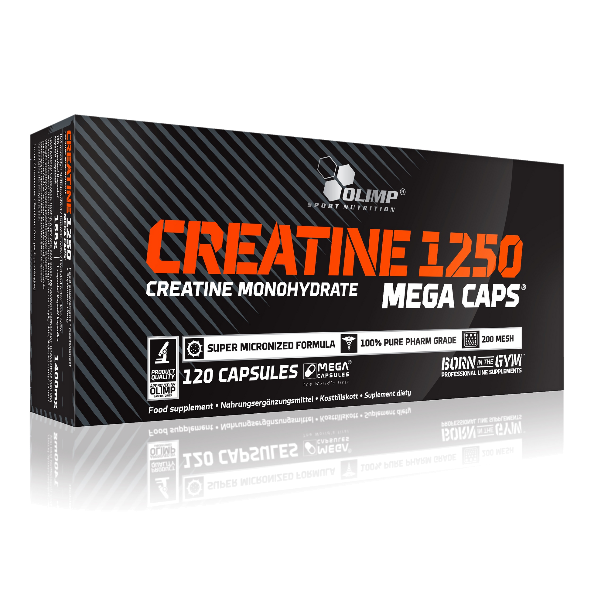 Creatine Mega Caps | 120 Caps Nutricore Nutrition®