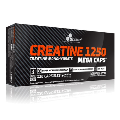 Creatine Mega Caps | 120 Caps Nutricore Nutrition®