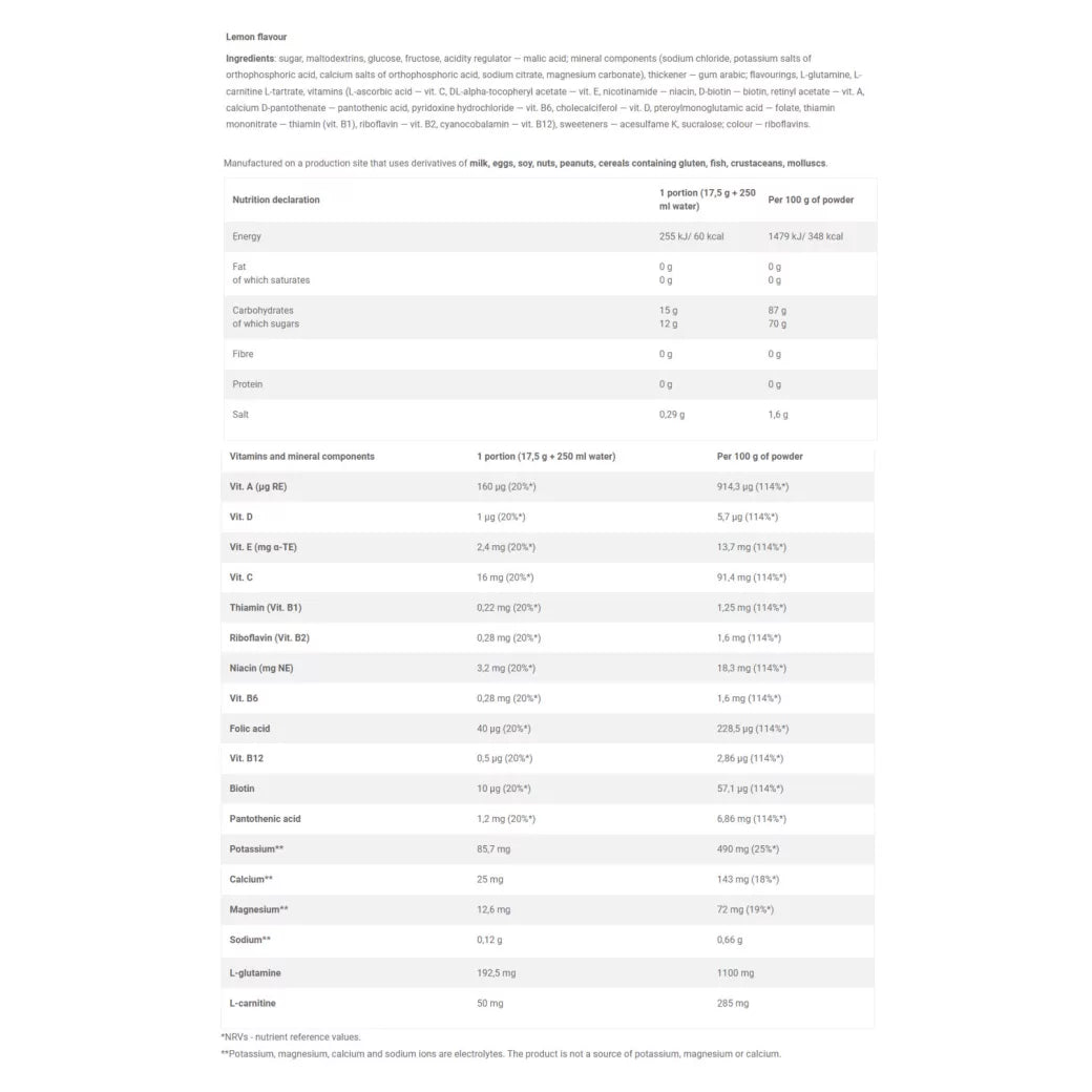 ISO PLUS | 1505gr Nutricore Nutrition®
