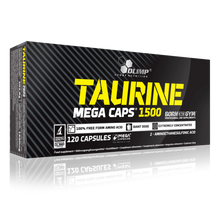 Olimp Taurine Mega Caps® 1500 - 120 Gélules Nutricore Nutrition®
