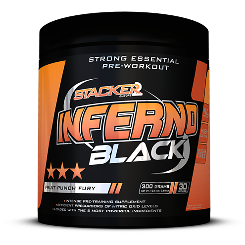 INFERNO BLACK STACKER - 300G Nutricore Nutrition®