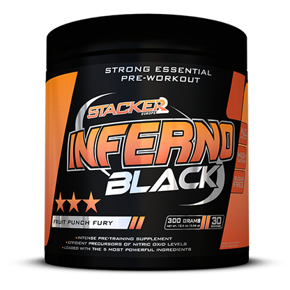 INFERNO BLACK STACKER - 300G Nutricore Nutrition®