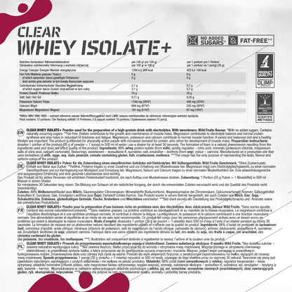 CLEAR WHEY ISOLAT+ | 350G Nutricore Nutrition®
