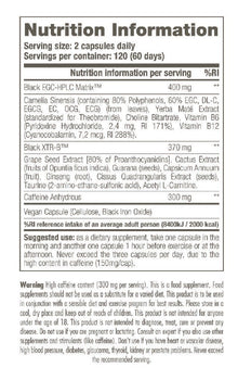 STACKER BLACK BURN | 120caps Nutricore Nutrition®