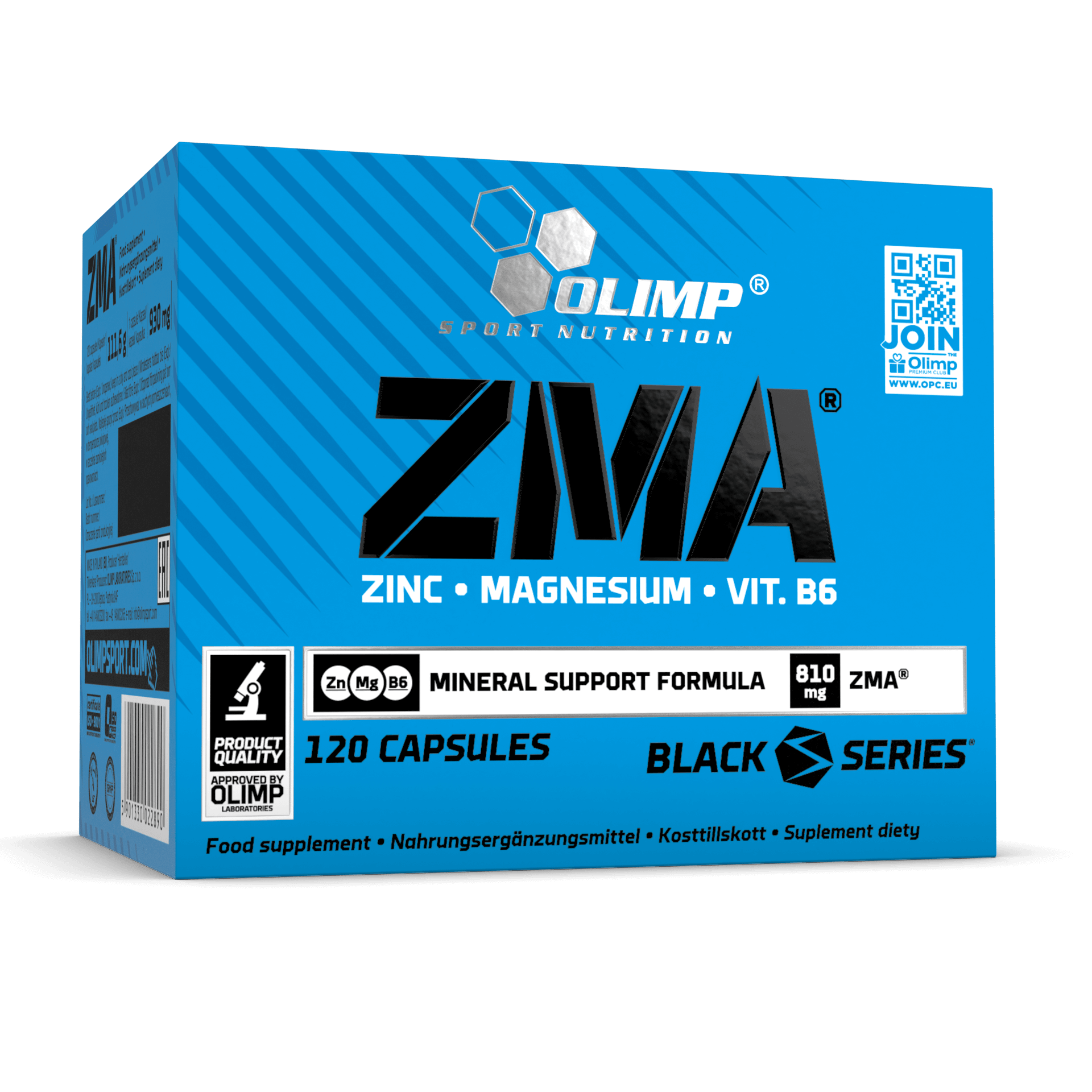 ZMA - 120 CAPS Nutricore Nutrition®