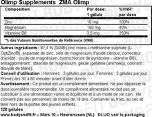 ZMA - 120 CAPS Nutricore Nutrition®