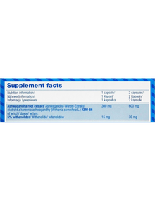 Ashwagandha 600 Sport | 60caps Nutricore Nutrition®