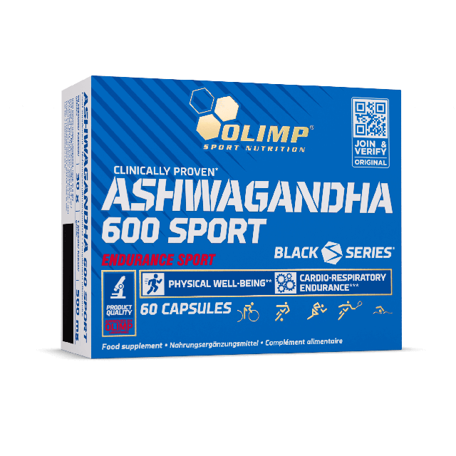 Ashwagandha 600 Sport | 60caps Nutricore Nutrition®