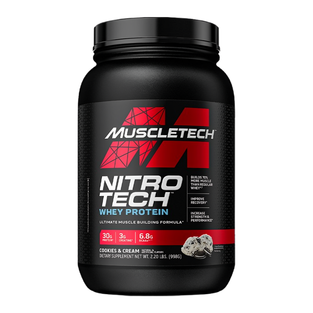 MuscleTech Nitro Tech 100% Whey Nutricore Nutrition®