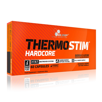 ThermoStim® Hardcore Mega Caps® | 60caps Nutricore Nutrition®