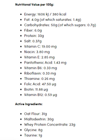 Boogie OAT Gainer | 2kg Nutricore Nutrition®
