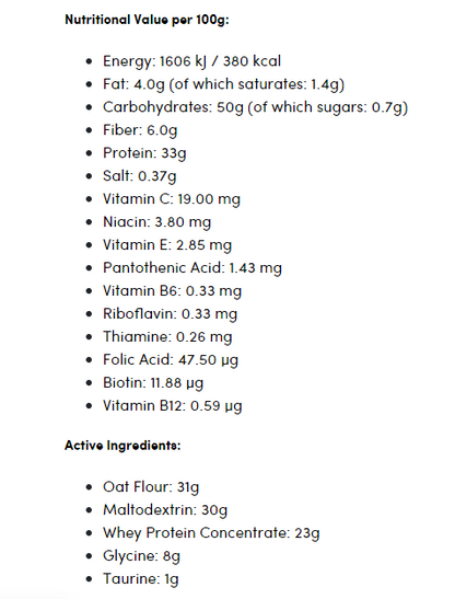 Boogie OAT Gainer | 2kg Nutricore Nutrition®