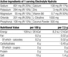 ELECTROLYTE STACKER 300gr Nutricore Nutrition®