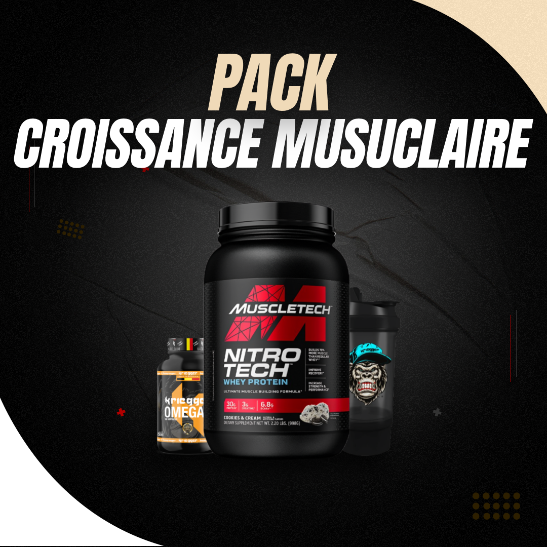 Pack Croissance Musculaire Nutricore Nutrition®