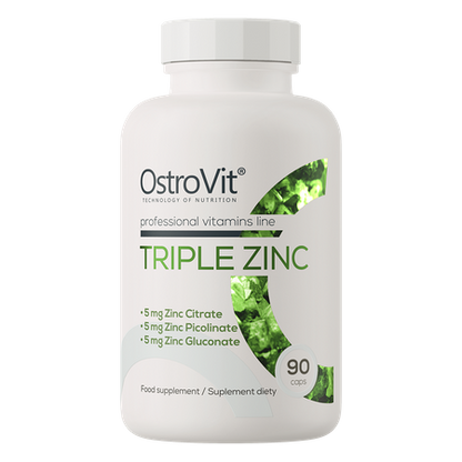 OstroVit Triple Zinc 90 capsules Nutricore Nutrition®