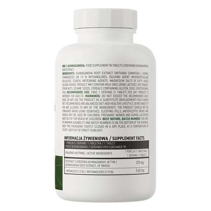 OstroVit Ashwagandha VEGE 90 tablets Nutricore Nutrition®