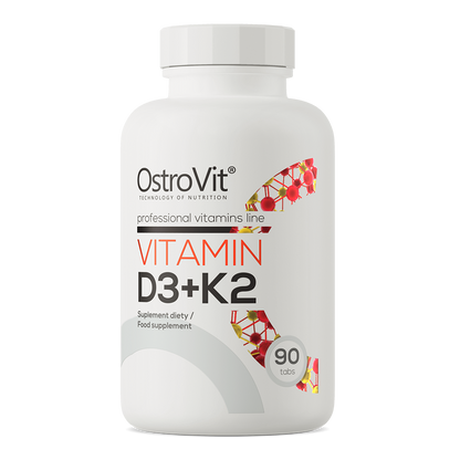 OstroVit Vitamin D3 + K2 90 tablets Nutricore Nutrition®