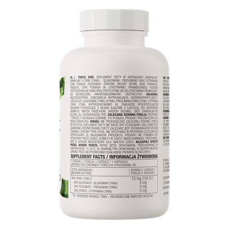 OstroVit Triple Zinc 90 capsules Nutricore Nutrition®