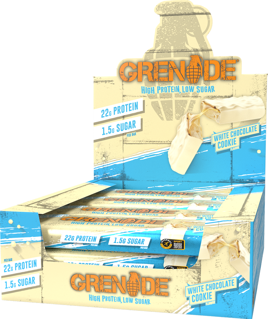 Grenade Carb Killa Bar Cookie Chocolat blanc