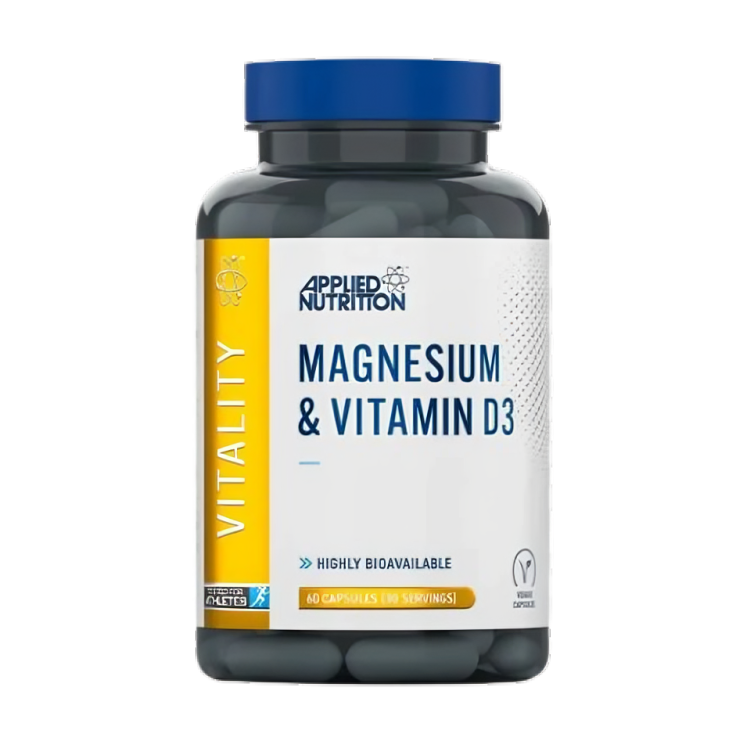 Magnesium & Vitamin D3 | 60 caps Nutricore Nutrition®